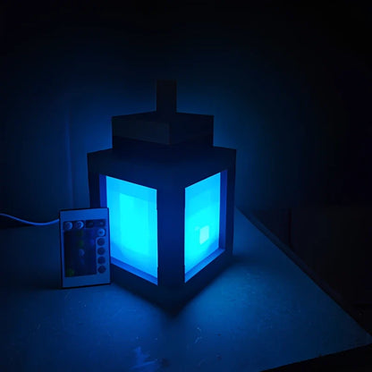 Pixel Game Lantern – 16-Color LED Retro Gaming Lamp