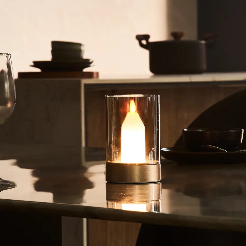 LED Candle Lamp with Gesture Control – Dimmable Table Light
