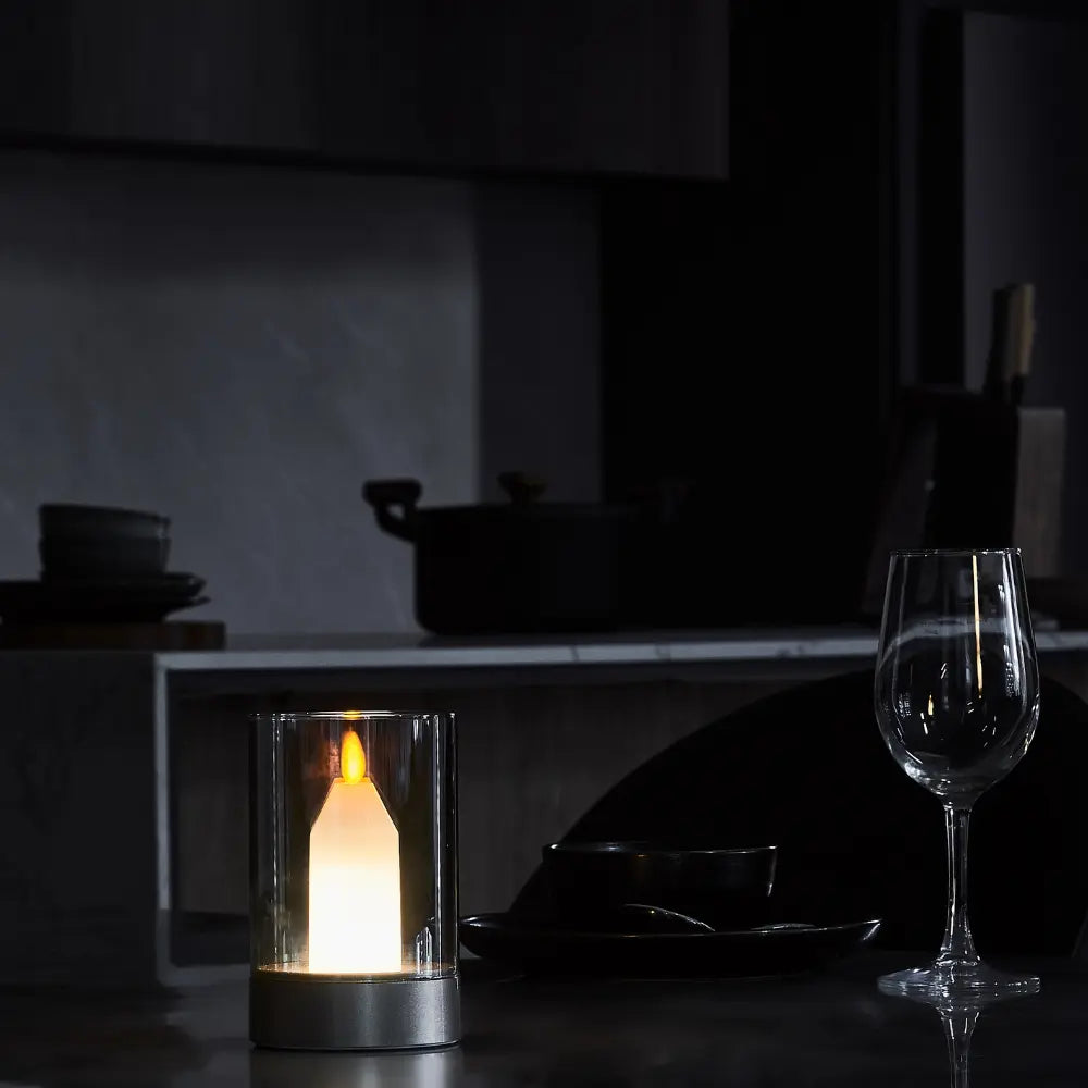 LED Candle Lamp with Gesture Control – Dimmable Table Light