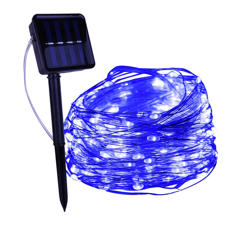 Solar Fairy String Lights – Waterproof Outdoor Garden & Patio Lights