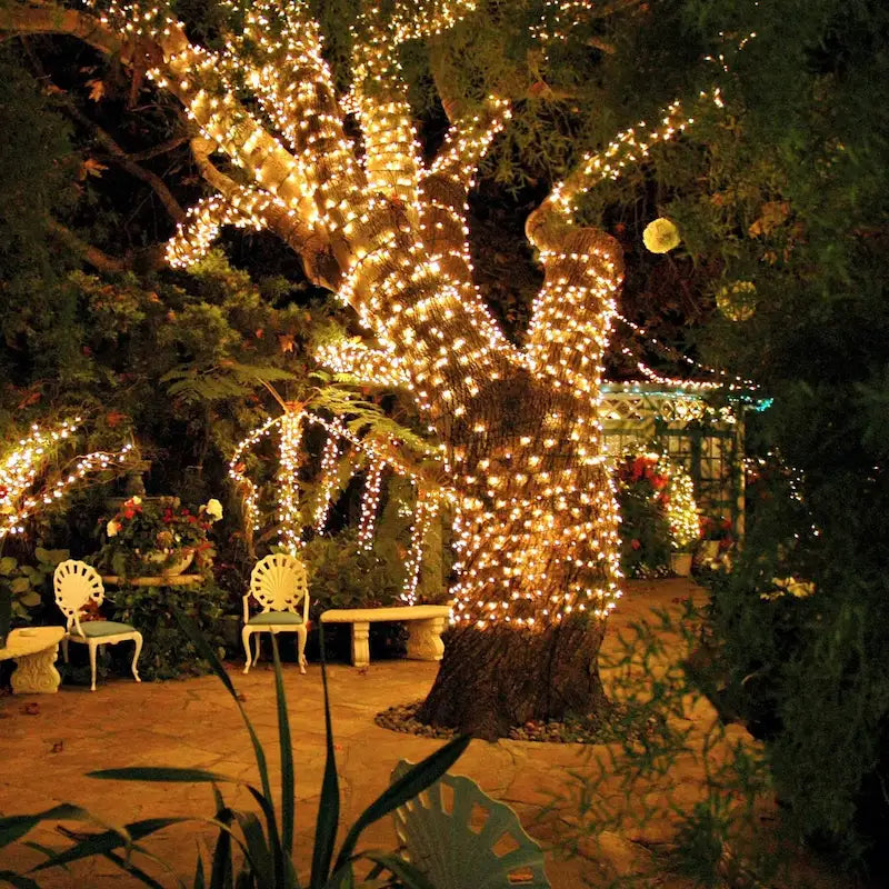 Solar Fairy String Lights – Waterproof Outdoor Garden & Patio Lights
